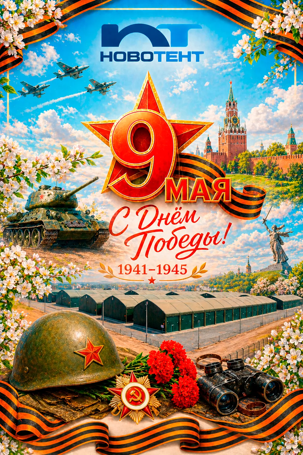 Поздравляем с 9 Мая — Днём Победы!