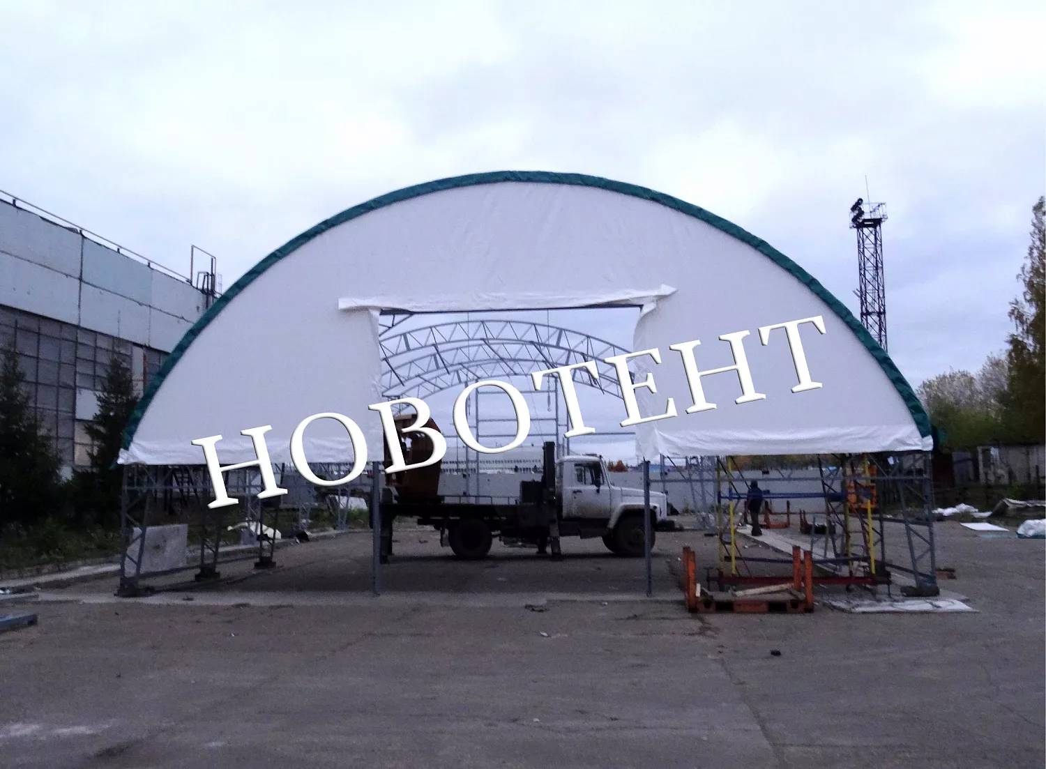 Готов к отгрузке телятник 72х12 м
