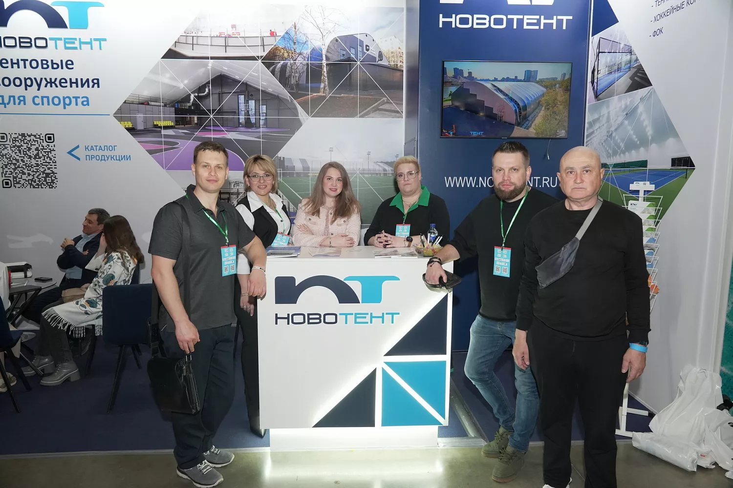 НОВОТЕНТ успешно представил свои разработки на специализированной выставке Sport B2B Expo Forum, проходившей в Москве 16-17 апреля.