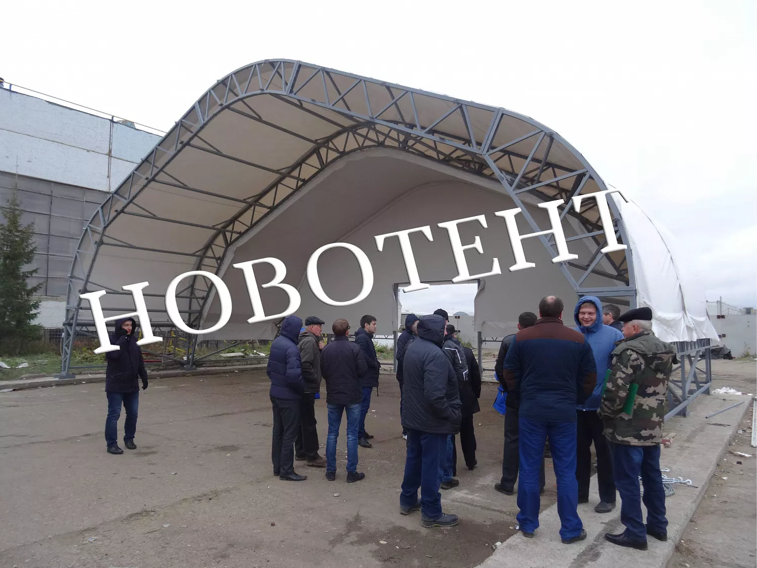 Строительство конного манежа в Архангельской обл.