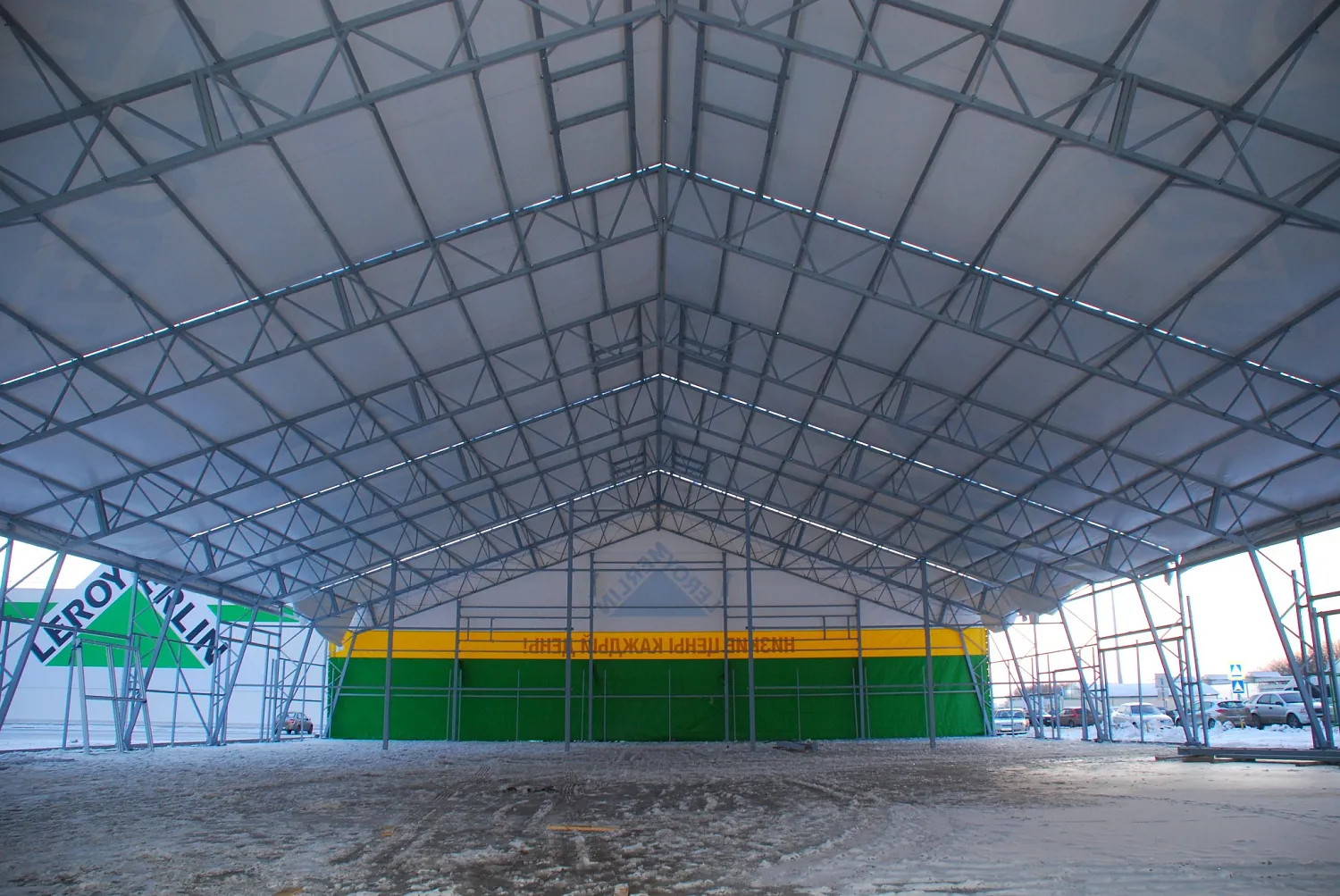 Тип C 40х25м Торговый павильон