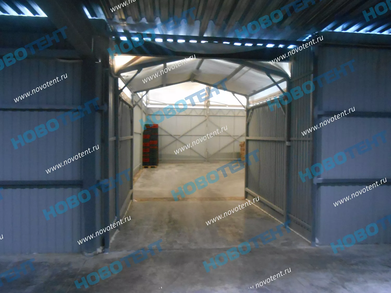 Ещё один довольный потребитель продукции "Новотент"