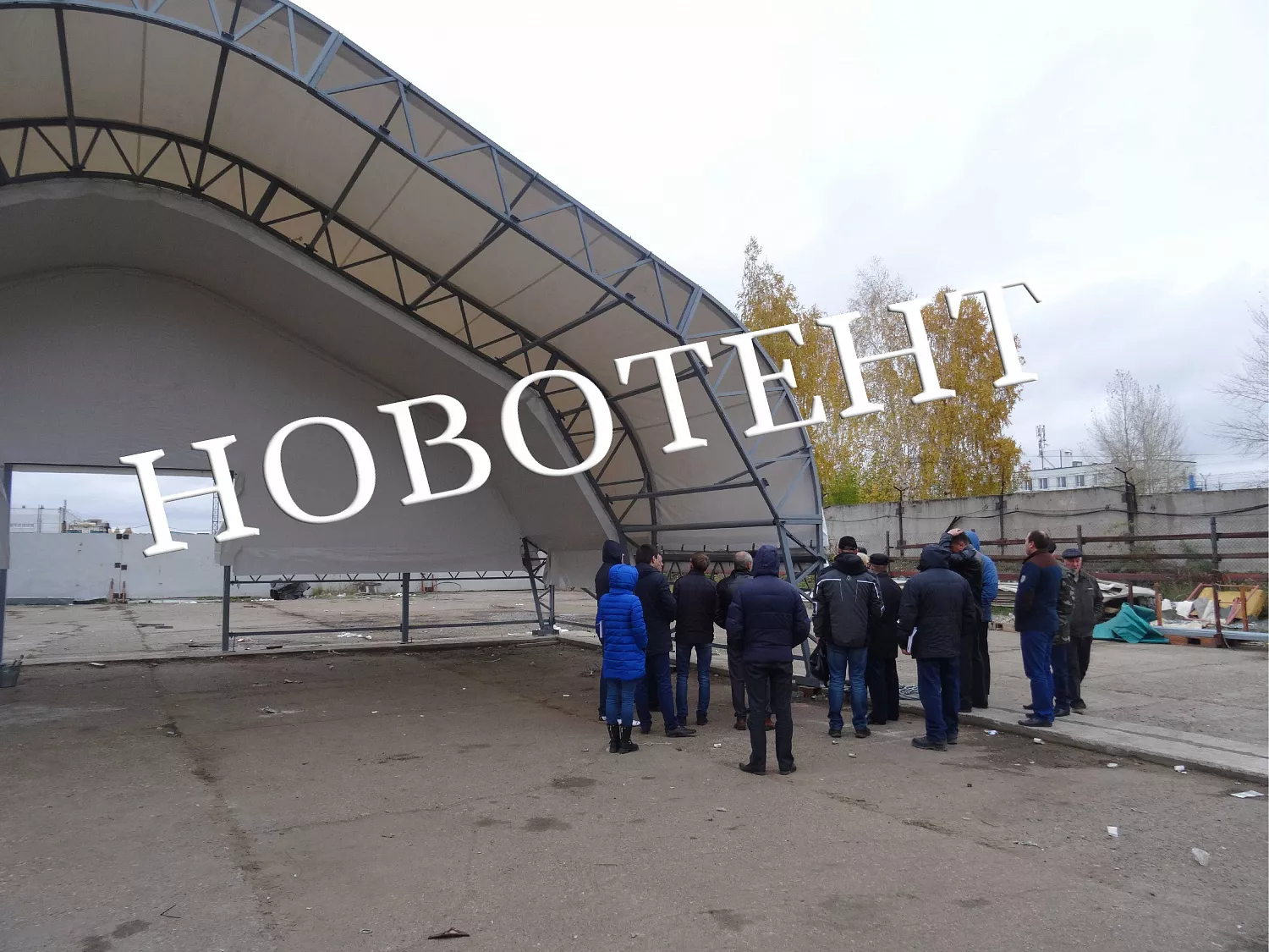 Строительство конного манежа в Архангельской обл.