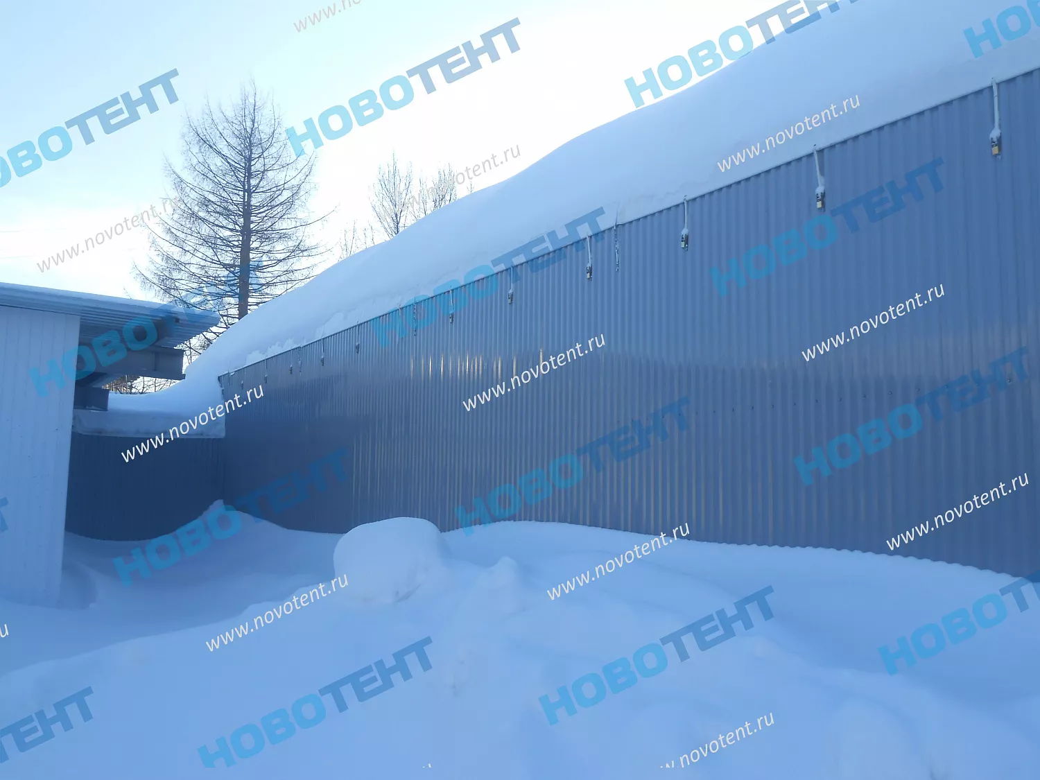 Ещё один довольный потребитель продукции "Новотент"