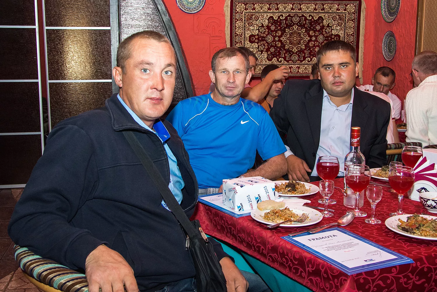 Церемония награждения в "Новотент"