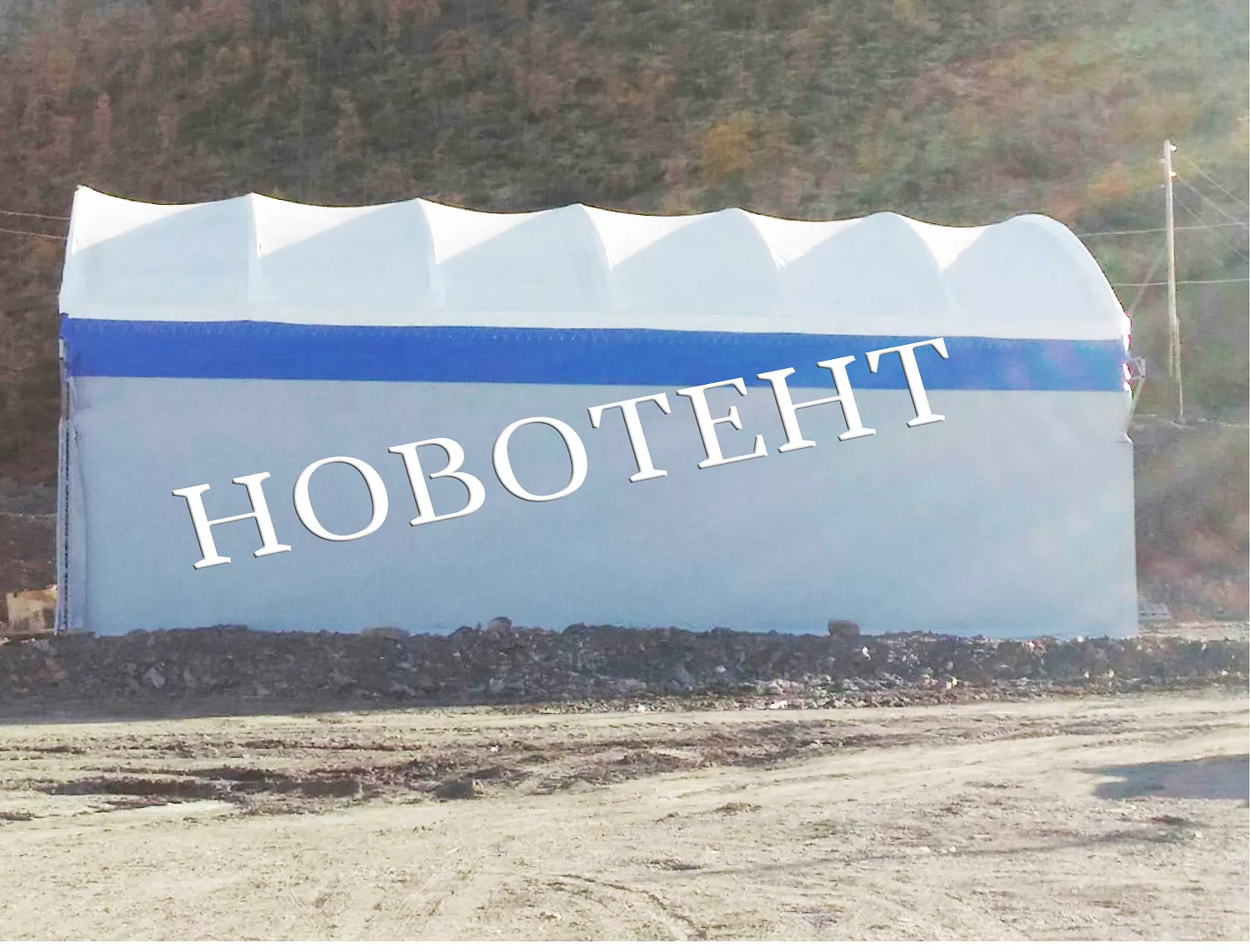 Гараж для техники в Магаданской обл.