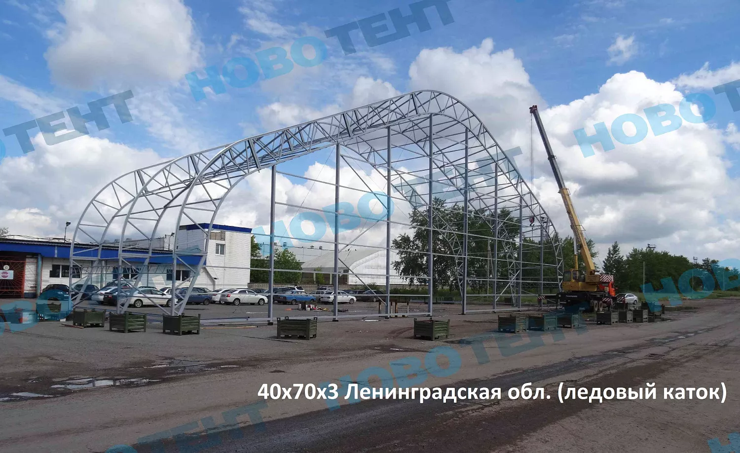 Комиссией приняты ещё 3 ангара