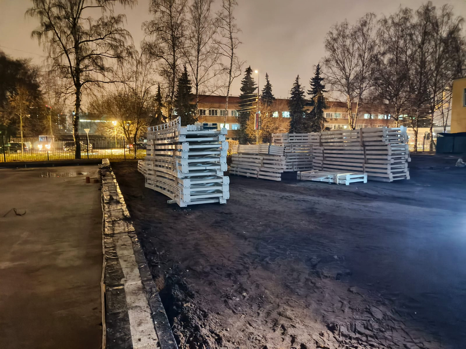 НОВОТЕНТ начал строительство спортивного тентового манежа в Люберцах