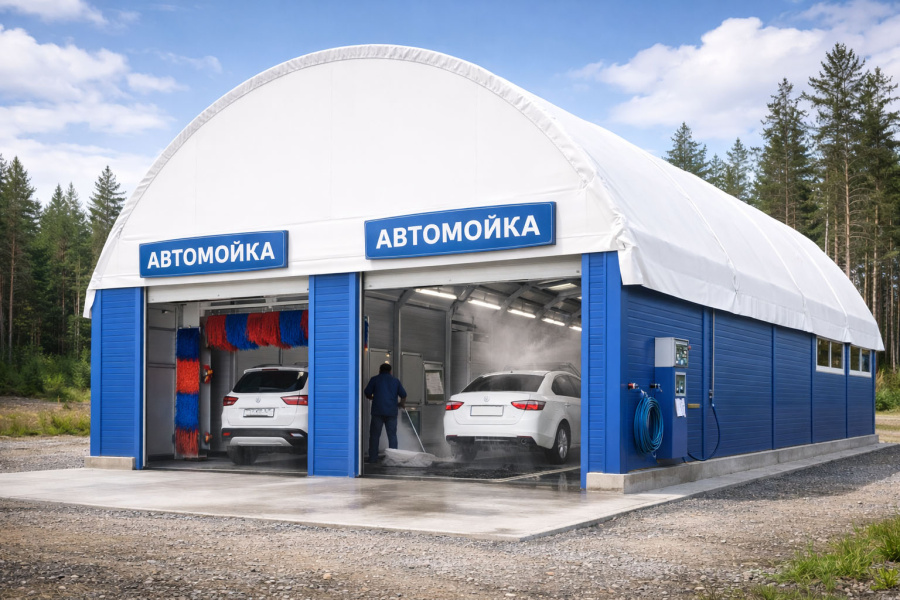 Быстровозводимые автомойки